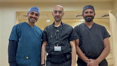استئصال ورم ضخم بالوجه والفك باستخدام تقنية الكمبيوتر الاسترشادي بمجمع الإسماعيلية الطبي