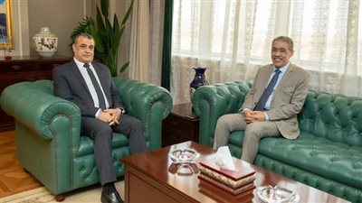 وزير الدولة للإنتاج الحربي يستقبل رئيس الهيئة العامة للاستعلامات لتعزيز التواصل 