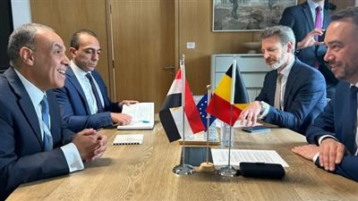 وزير الخارجية يلتقى مع نائب رئيس الوزراء وزير خارجية بلجيكا لبحث سبل التعاون 