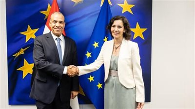 وزير الخارجية يلتقى مع المفوضة الأوروبية لإدارة الأزمات لبحث الأوضاع في غزة