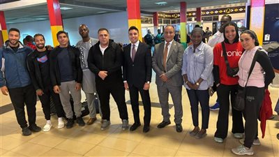 منتخب مصر يصل غينيا للمشاركة في البطولة الأفريقية للسامبو