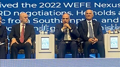 وزير الري يشارك في الجلسة رفيعة المستوى حول التنمية المستدامة خلال مؤتمر بغداد الدولي الخامس للمياه