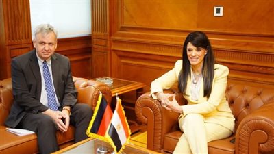 رانيا المشاط تعقد اجتماعًا ثنائيًا مع السفير الألماني بالقاهرة لبحث تعزيز العلاقات الاقتصادية