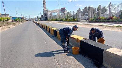 دسوق تتجمل استعدادا لعيد الاضحى المبارك