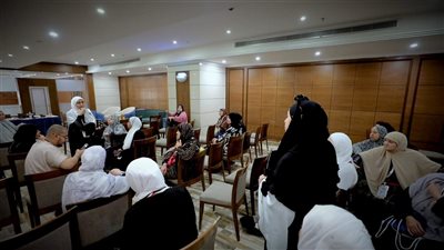 ندوات دينية لحجاج القرعة بمكة المكرمة لتعريفهم بطريقة أداء المناسك