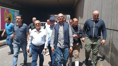 نائب وزير الإسكان يقوم بجولة تفقدية لمحافظة الإسكندرية بعد الاضطرابات الجوية