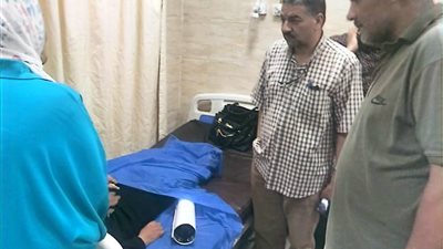 إصابة مراقب بلجنة امتحان نجع حمادي الزراعية العسكرية باشتباه جلطة بالمخ