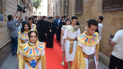 كنائس زويلة تحتفل بدخول المسيح مصر ومسار العائلة المقدسة المبارك