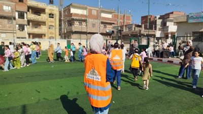 إبداعات متطوعى شباب كفر الشيخ فى إستقبال رواد مبادرة 