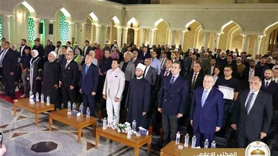 الأوقاف تنظم أمسية ثقافية بمشاركة النواب والشباب داخل مسجد العلي العظيم