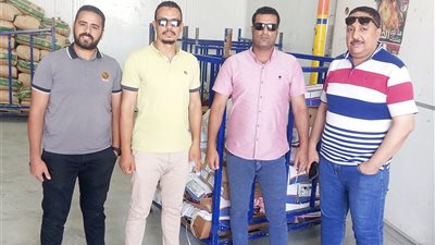 تموين أسيوط  يضبط 600 كيلو لحوم وكبدة غير صالحة بمدينة بني غالب الصناعية