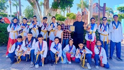  شباب كفر الشيخ يحصدون 124 ميدالية فى بطولة الدلتا للتايكوندو