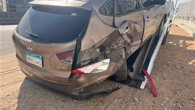 الشيخ مظهر شاهين ينجو من حادث مروع على طريق السويس