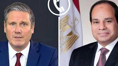 السيسي ورئيس وزراء المملكة المتحدة يعربان عن ارتياحهما لوقف إطلاق النار بين إسرائيل وإيران