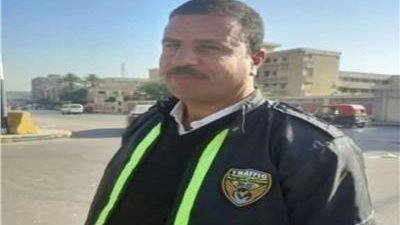 مصرع أمين شرطة دهسا علي يد سائق ميكروباص بشبرا الخيمة