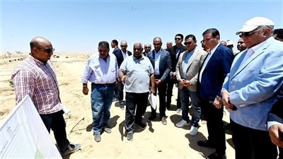 وزيرا الإسكان والزراعة يتفقدان محطة التجارب البحثية لتحلية مياه البحر بالعلمين الجديدة