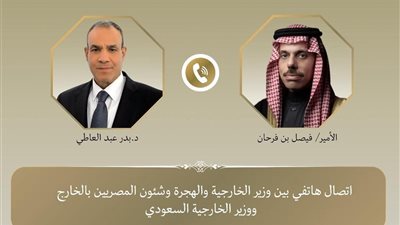 وزير الخارجية المصري يجري اتصالًا مع نظيره السعودي لبحث تطورات غزة وتعزيز التعاون الثنائي