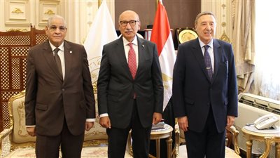 رئيس المحكمة الدستورية العليا يهنئ القاضي عاصم الغايش بتوليه رئاسة محكمة النقض