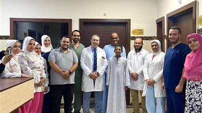 إنقاذ طفل مصاب بمتلازمة نادرة بمستشفى حورس بالأقصر