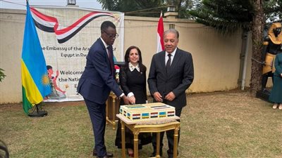 شريف الجبلي يشارك في منتدى الحوكمة برواندا ويحتفل بالعيد الوطني المصري