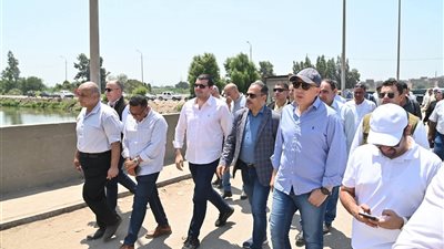 وزير الري يتفقد حالة المنظومة المائية بمحافظتي الشرقية والقليوبية