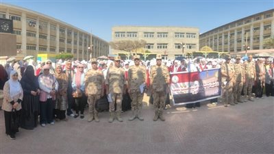 اختتام الدورة الثانية للتربية العسكرية بكلية الدراسات الإنسانية للبنات بالقاهرة