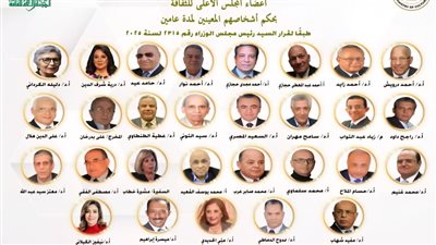 جامعة القاهرة تهنئ أساتذتها وخريجيها لاختيارهم في المجلس الأعلى للثقافة