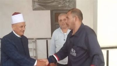 وكيل أوقاف كفر الشيخ يفائ  المساجد  لمتابعة حسن سير العمل وانتظامه