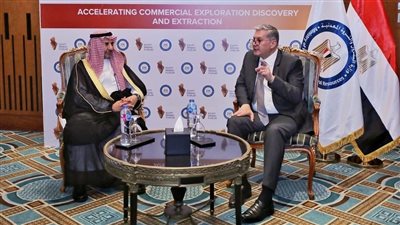 وزير البترول يبحث مع نظيره السعودي تعزيز التعاون في قطاع التعدين