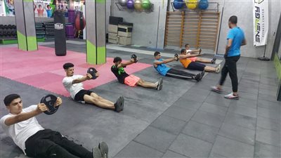 تدريب القوة العضلية واللياقة البدنية ضمن برامج مركز التأهيل العسكري برياضة كفر الشيخ