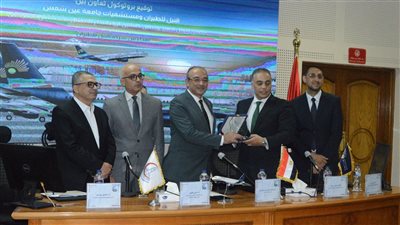 النيل للطيران ومستشفيات عين شمس يوقعان بروتوكولًا لدعم أطفال زراعة النخاع