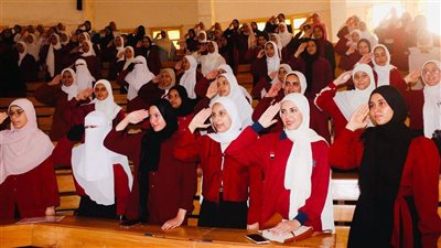 جامعة الأزهر بدمياط تختتم دورة التربية الوطنية لطالبات الطب والتمريض