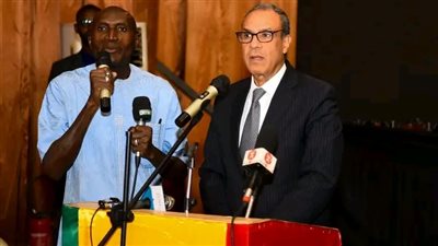 وزير الخارجية والهجرة يفتتح منتدى الأعمال المصري - المالي