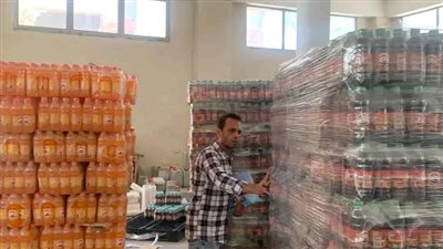 محافظ الدقهلية:ضبط 12 ألف زجاجة مشروب غازي ومبيدات ومخصبات زراعية مجهولة المصدر