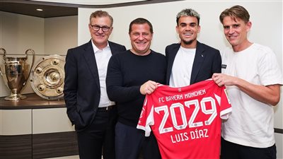 رسميًا.. لويس دياز لاعبًا في صفوف بايرن ميونخ