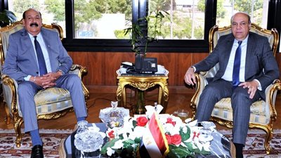 وزير الطيران يبحث مع رئيس اتحاد المصريين بأمريكا دعم خدمات النقل الجوي للجالية المصرية