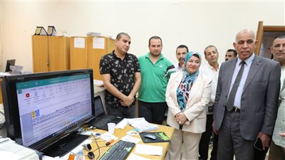 رئيس جامعة كفر الشيخ يتفقد اختبارات القدرات بكلية علوم الرياضة