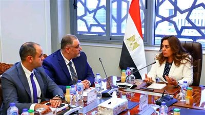 منال عوض تستقبل وفد من شركة ازري العالمية لبحث مجالات التعاون المستقبلي