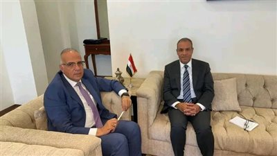 وزير الخارجية يلتقي مع د. هاني سويلم للبحث في قضايا المياه على المستويين الإقليمي والدولي