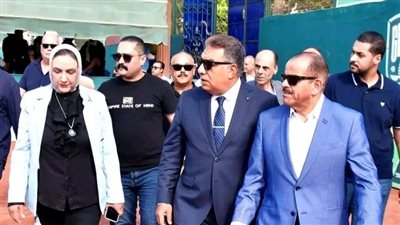 محافظ الدقهلية يشهد ختام البطولة الدولية للناشئين والناشئات للتنس بالمنصورة 