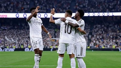 مبابي يقود ريال مدريد لأول ثلاث نقاط في الدوري الإسباني على حساب أوساسونا