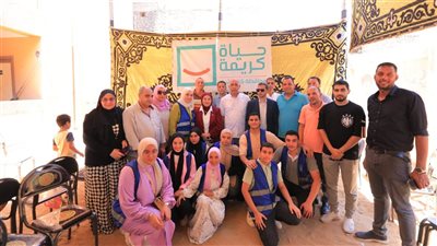رئيس جامعة كفر الشيخ يشهد انطلاق قافلة طبية توعوية شاملة لقرية الرغامة
