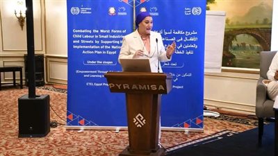 رئيسة القومي للطفولة والأمومة: نجدد التزامنا بالخطة الوطنية لمكافحة عمل الأطفال ودعم الأسرة