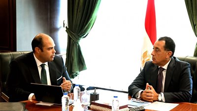 مدبولي يبحث مع رئيس 