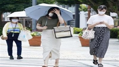 الأرصاد اليابانية تحذر من موجة حر شديدة تضرب 22 محافظة بالبلاد