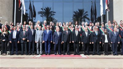 بالصور..أداء اليمين القانونية لـ 87 معاونًا جديدًا بالنيابة الإدارية بحضور وزير العدل