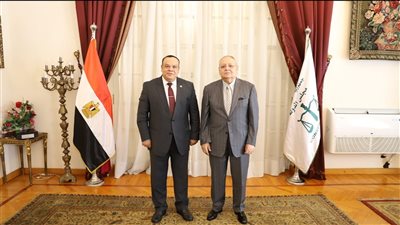 رئيس مجلس الدولة يستقبل رئيس الهيئة الوطنية للانتخابات لتهنئته بتوليه المنصب الجديد
