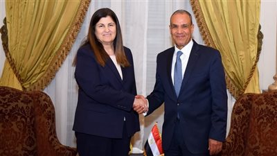 وزير الخارجية يبحث مع نظيرته الفلسطينية وقف العدوان الإسرائيلي على غزة