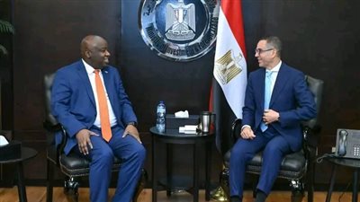 وزير الاستثمار والتجارة الخارجية يستقبل وزير المعادن بدولة السودان الشقيقة لبحث سبل تعزيز العلاقات الاقتصادية