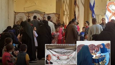 مناظرة 671 حالة بقافلة جامعة جنوب الوادي الطبية بقرية كوم جابر سمهود بـ 